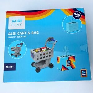 ALDI Shopping Cart and Bag Block LEGO